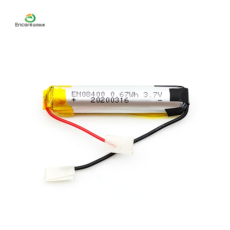 0,67wh Cylinder Lithium-ion genopladeligt batteri