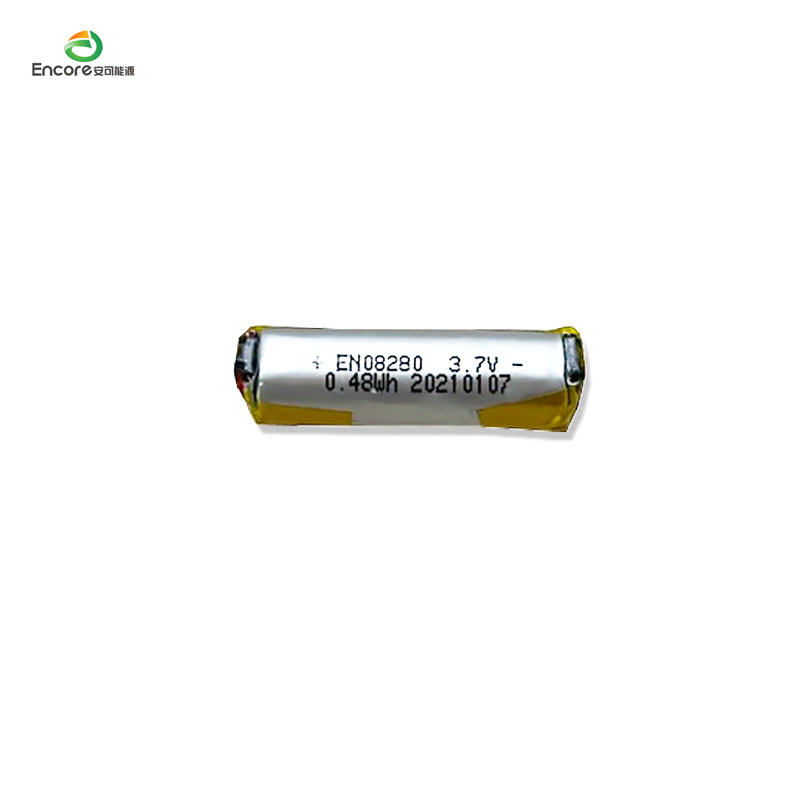 08280 120mAh Cylindrisk lipo batteri