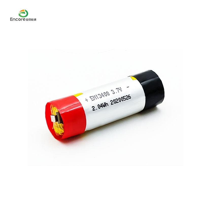 13400 Cylindrisk 550mah lipo batteri