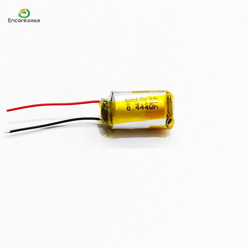 3,7v 120mah lithium polymer batteri