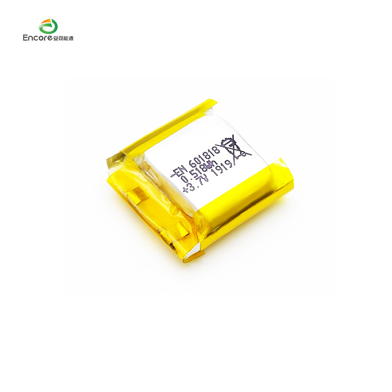 3,7v 140mah Lipo genopladeligt lithiumpolymerbatteri