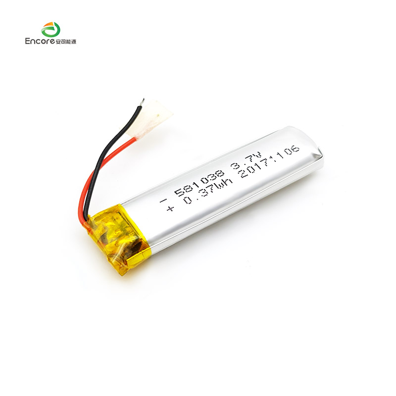 3,7v 180mah Li Polymer batteri