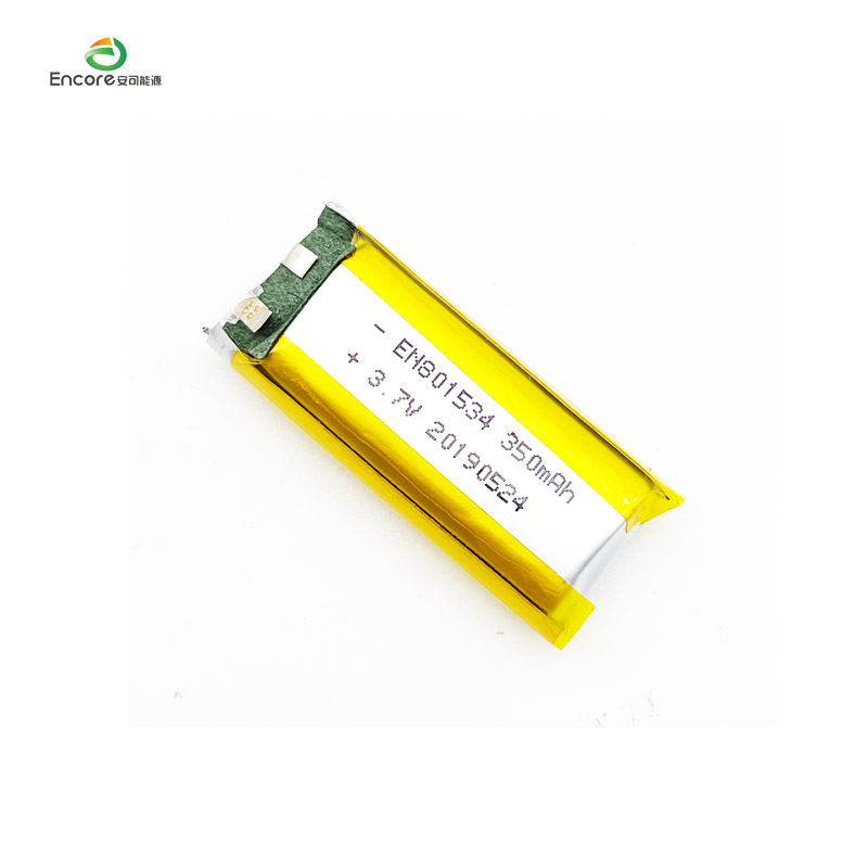 3,7v 350mah Li Polymer batteri