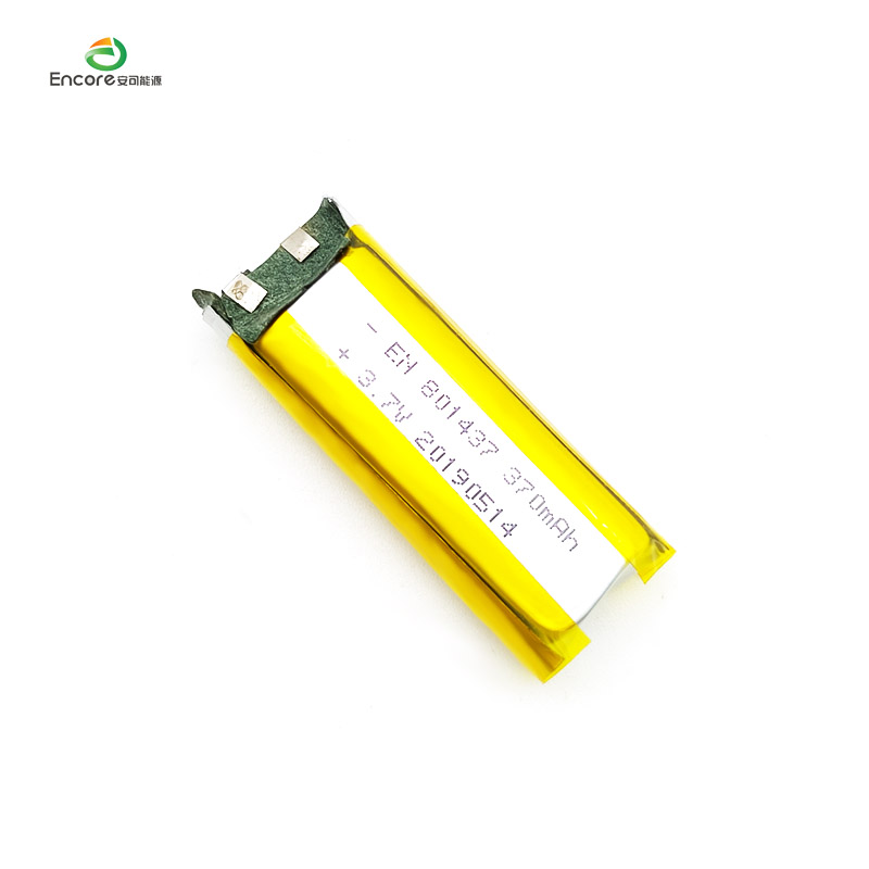 3,7v 370mah Li Polymer batteri