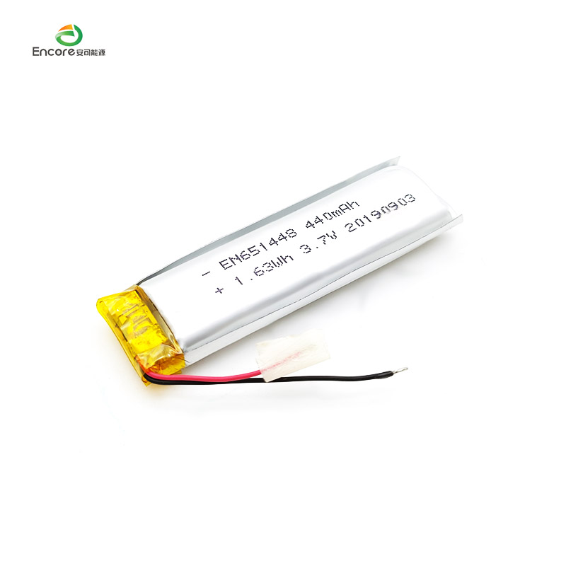 3,7v 450mah Li Polymer batteri