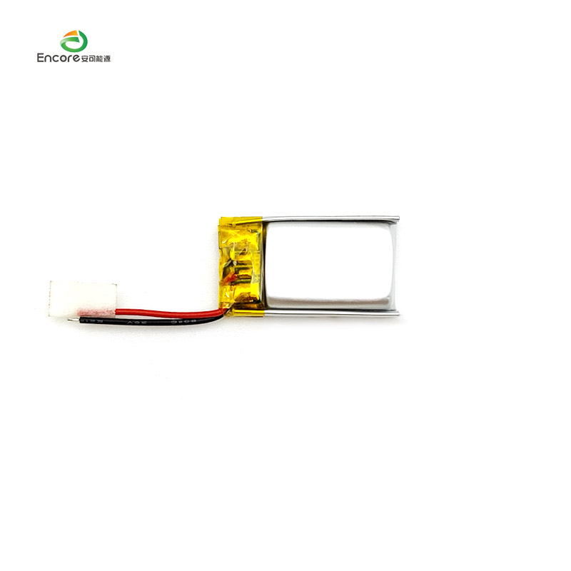 3,7V 70mAh Li-ion genopladelig lithiumpolymer