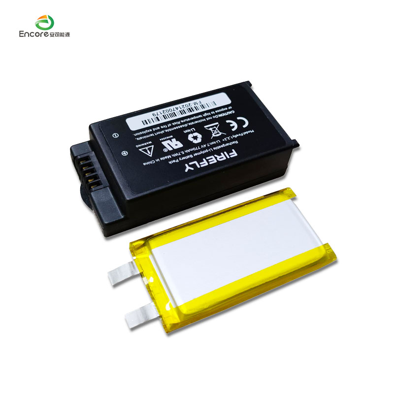 3,7v 825mah Li Polymer batteri