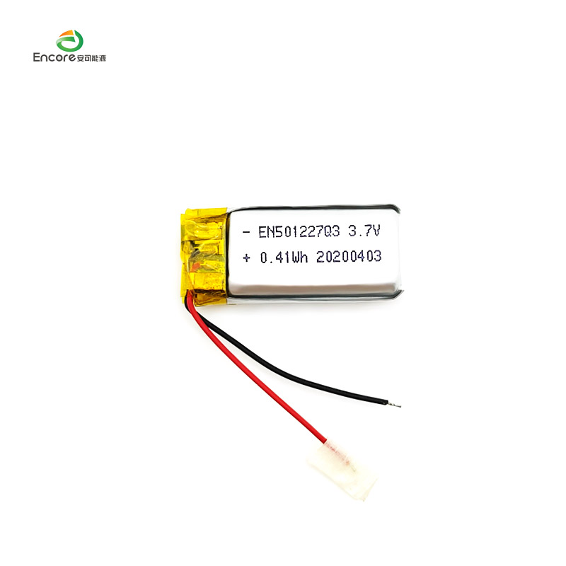 501227 3,7v 110mah lithiumpolymerbatteri