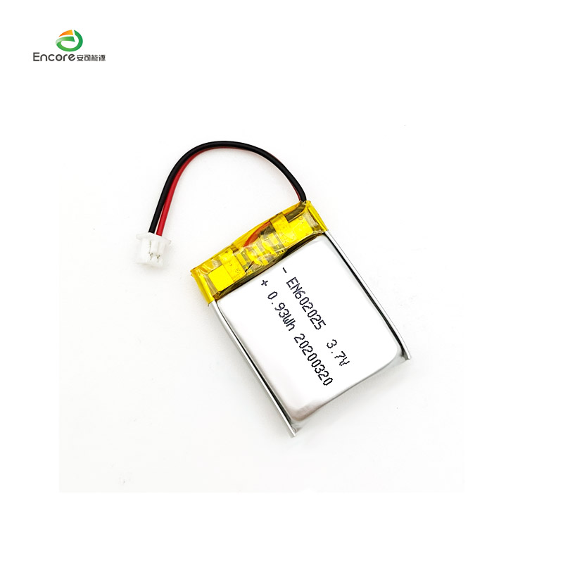 602025 Genopladeligt Li-ion Lithium Polymer batteri