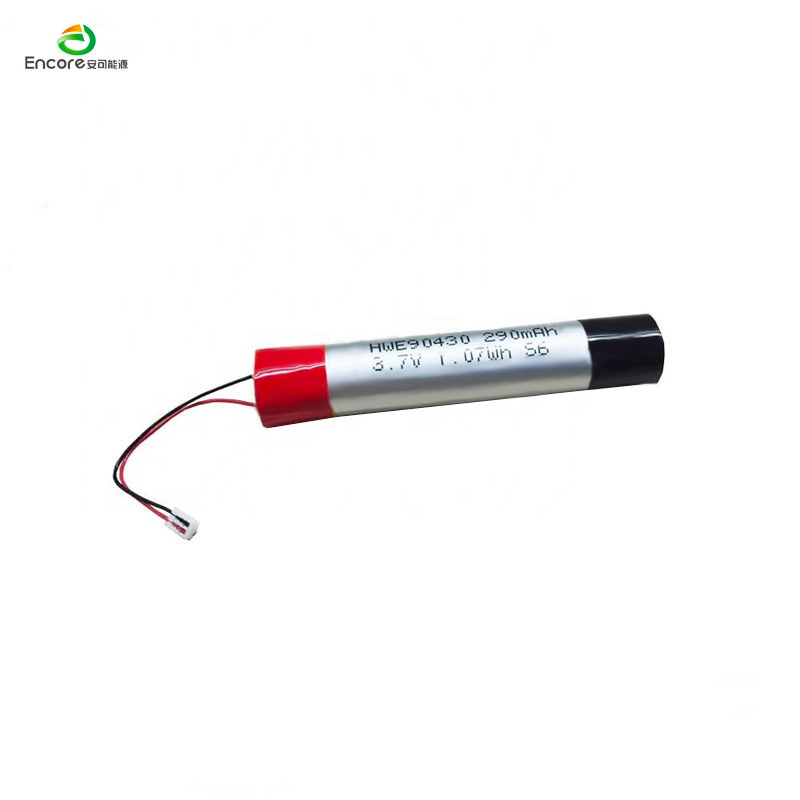 90430 290mAh lille cylindrisk batteri